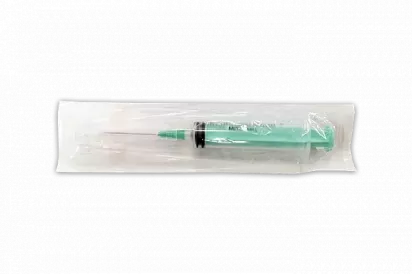 Шприц 3-х комп. 10,0 мл. с надетой иглой 21G (0,8х40 мм.) SF Medical фото 1
