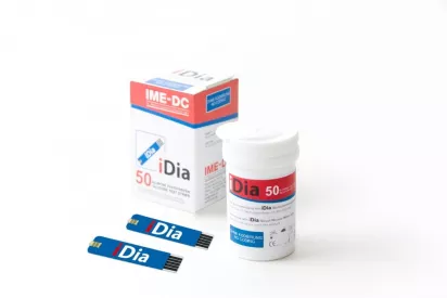 Тест-полоски для глюкометра IME-DC iDia уп. 50 шт. фото 1