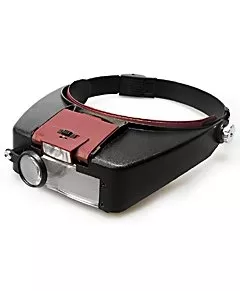 Лупа налобная 1.5/3.0/8.5/10.0x (2led) Kromatech MG81007-A фото 1