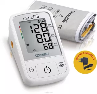 Тонометр Microlife BP A2 Basic + Адаптер фото 1
