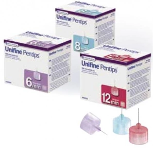 Иглы Unifine Pentips для шприц-ручек 8 мм Х 31 толщина иглы фото 1
