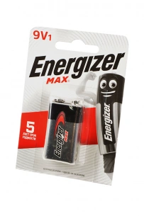 Батарейка ENERGIZER MAX 9V (Крона) фото 1
