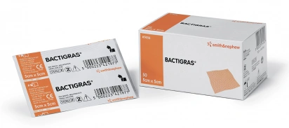 Повязка абсорбирующая сетчатая BACTIGRAS 15*1м фото 1
