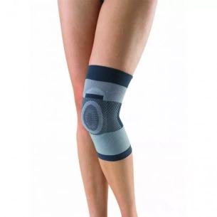 Б55 Бандаж на коленный сустав с силиконовыми кольцами фото 2