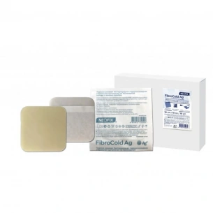 Повязка Neofix Fibrocold AG 10x10 см фото 1