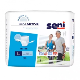 Подгузники-трусики д/взрослых SENI Active 10шт Large фото 1