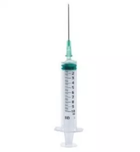 Шприц 3-х комп. 10 мл с иглой 0,8х38 мм Beijing Fomurs фото 1