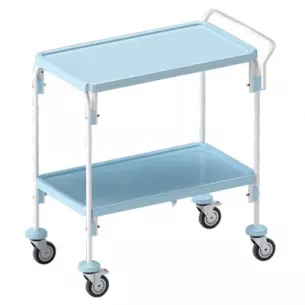 Тележка внутрибольничная 2-х ярусная ТБ-01-"КРОНТ"-1 фото 1