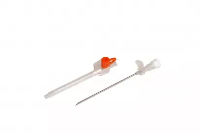 Катетер внутривенный G14 c доп. портом и крыльями Beromed фото 1