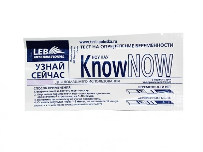 Know now Тест-полоска фото 1