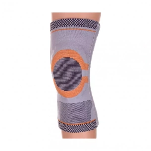 Б55 Бандаж на коленный сустав с силиконовыми кольцами фото 1