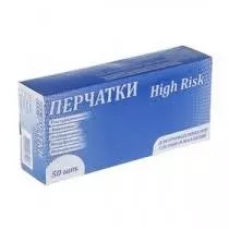 Перчатки смотровые Особопроч. удлин. High Risk Vogt Medical фото 1